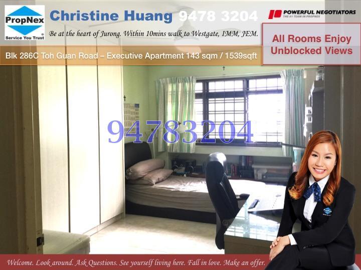 Blk 286C Toh Guan Road (Jurong East), HDB Executive #127981732
